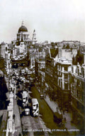 fleet street stVintage 1880s 1900s A4 Photo Print