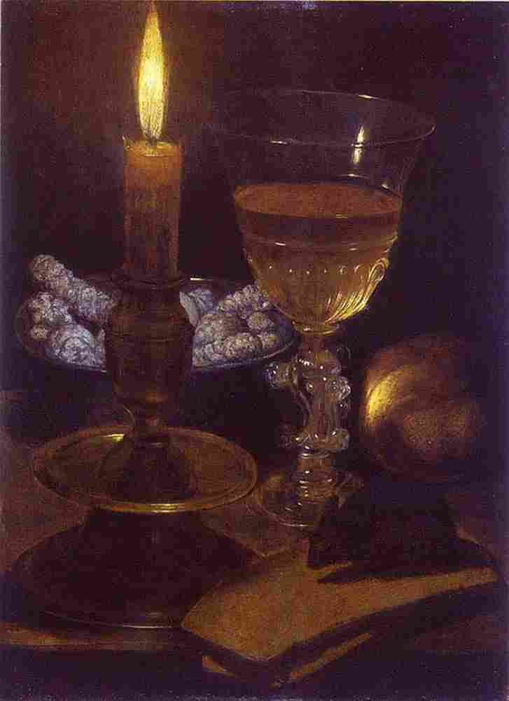 flegel Candles Still life Art A4 Photo Print