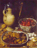 flegel Dried Fruits and Victory Castle Pot Art A4 Photo Print