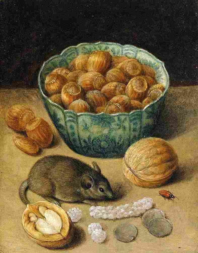 flegel Still life with Mouse Art A4 Photo Print