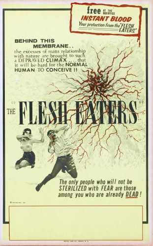 flesh eaters  02 film star poster A4 Photo Print