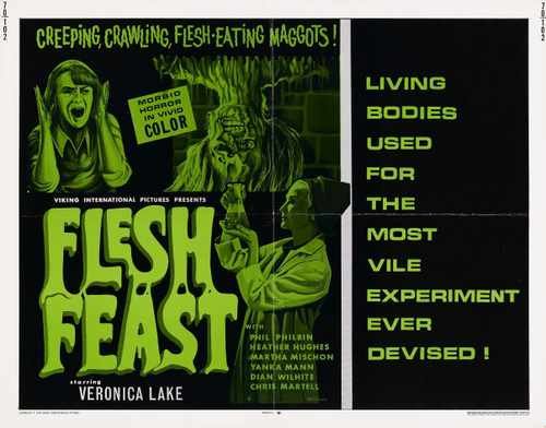 flesh feast  01 film star poster A4 Photo Print