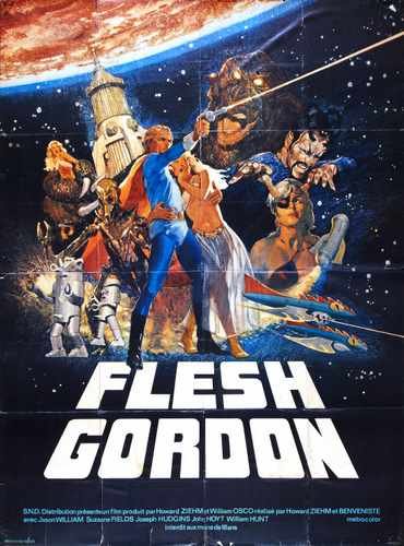 flesh gordon  03 film star poster A4 Photo Print
