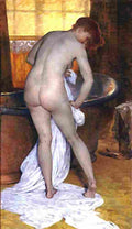 fleury the bath Art A4 Photo Print
