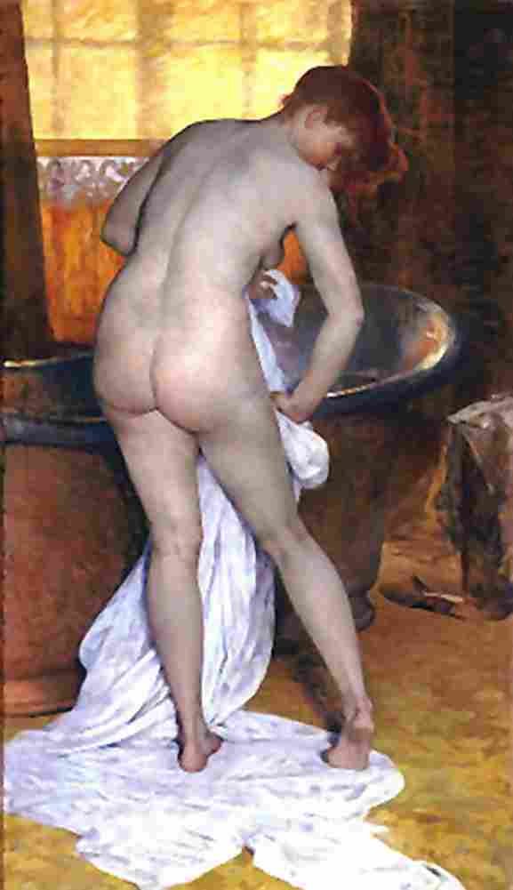 fleury the bath Art A4 Photo Print