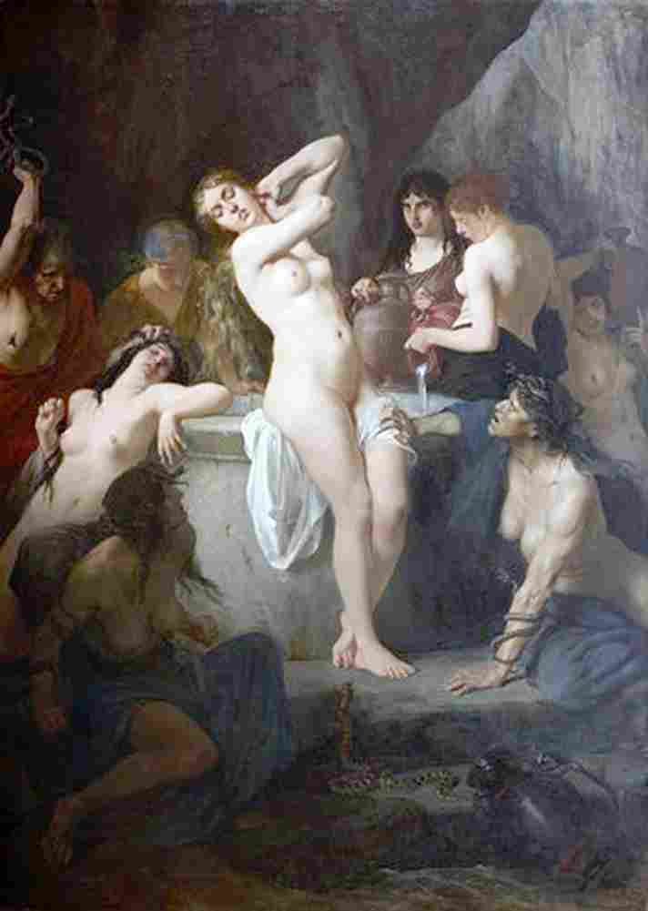 fleury the danaides Art A4 Photo Print
