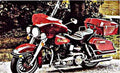 flhc80 motorbike A4 Photo Print