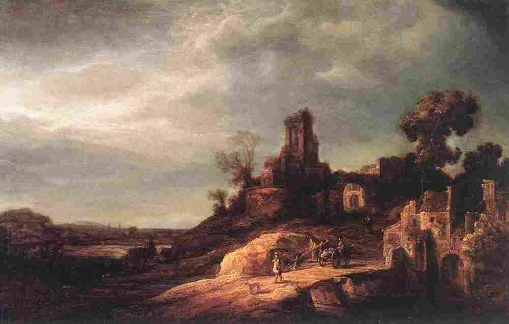 flinck landscape Art A4 Photo Print