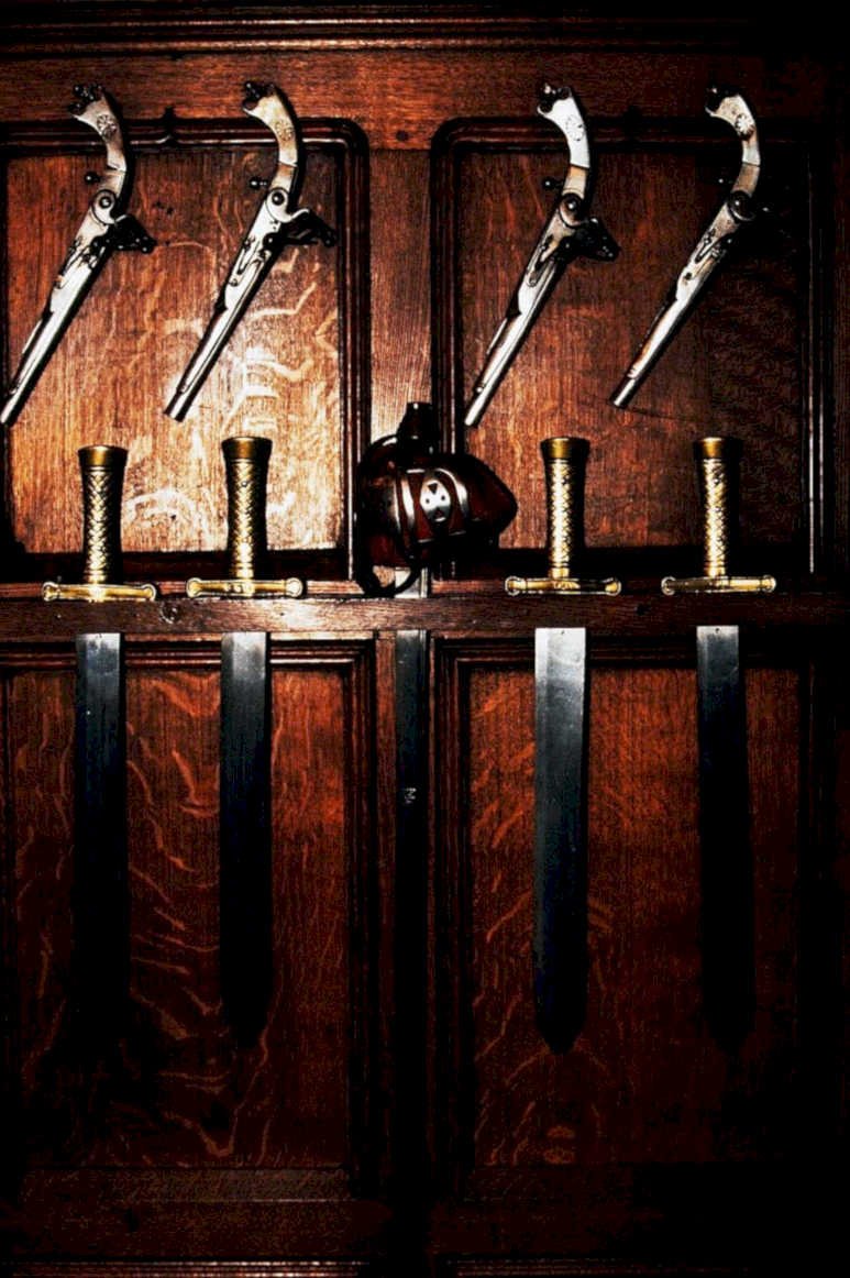 flintlock pistols swords1980s 1990s A4 Photo Print