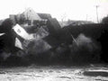 flood collapsed building1980s 1990s A4 Photo Print