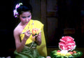 floral lotus thai1980s 1990s A4 Photo Print