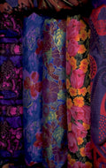 floral purple rolls 1980s 1990s A4 Photo Print