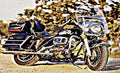flt motorbike A4 Photo Print