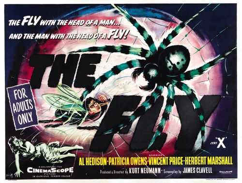 fly 1958  03 film star poster A4 Photo Print