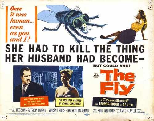 fly 1958  04 film star poster A4 Photo Print