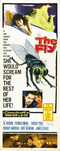fly 1958  05 film star poster A4 Photo Print