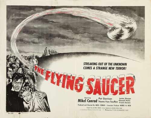 flying saucer  02 film star poster A4 Photo Print