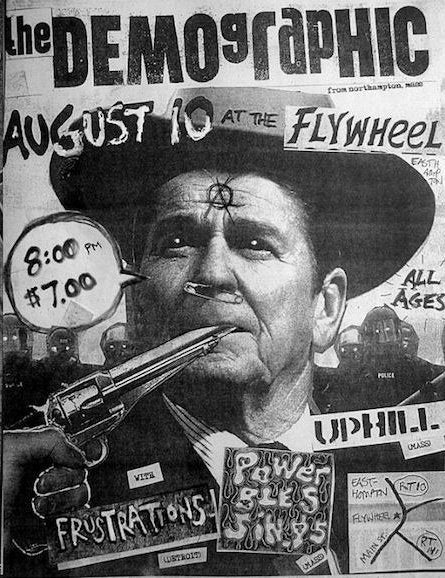 flywheel regan Punk Flyer A4 Photo Print