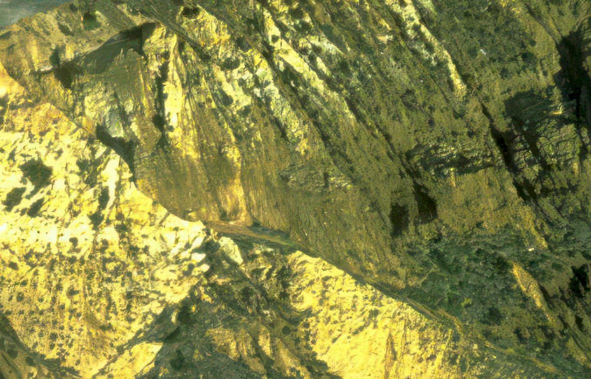foliated gneiss quartz Vintage A4 Photo Print