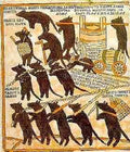 folk art mice1sm Art A4 Photo Print UK