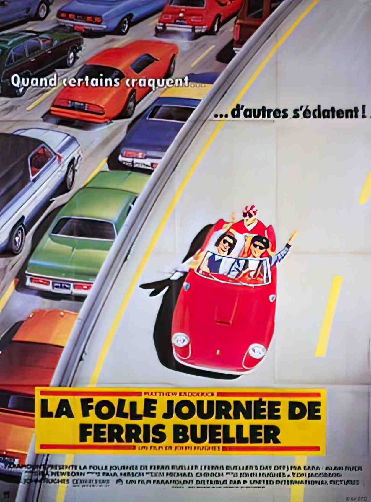folle journee ferris Advert A4 Photo Print