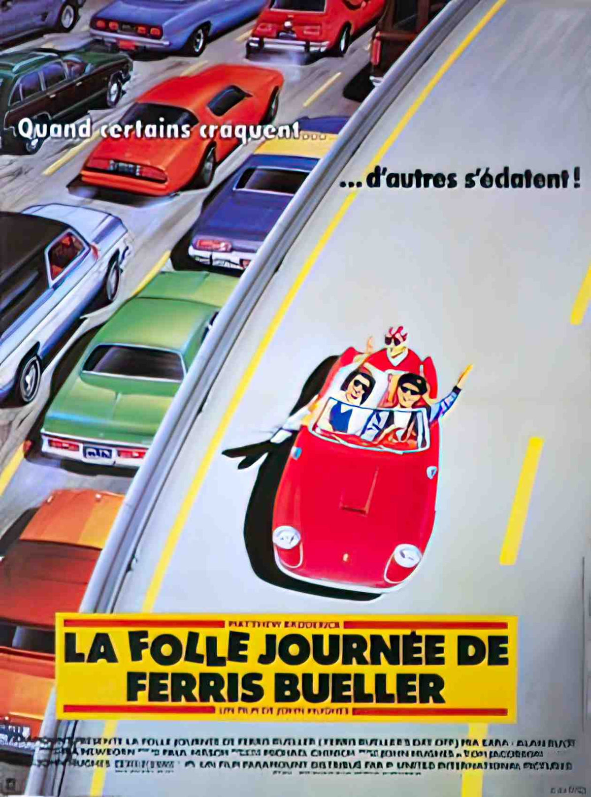folle journee ferris pt Advert A4 Photo Print