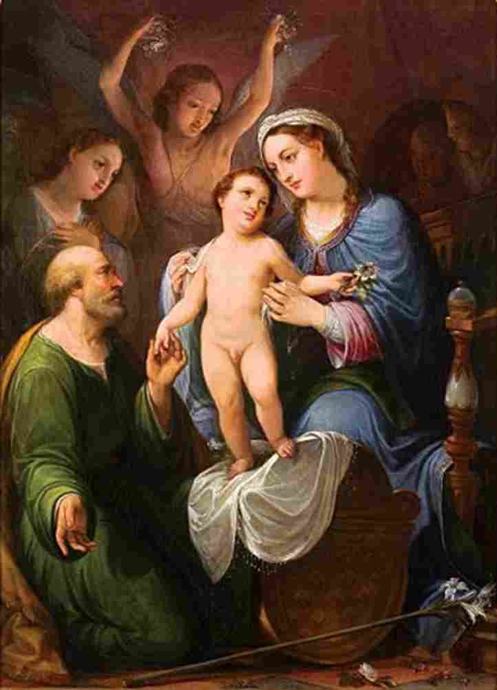fonseca holy family Art A4 Photo Print