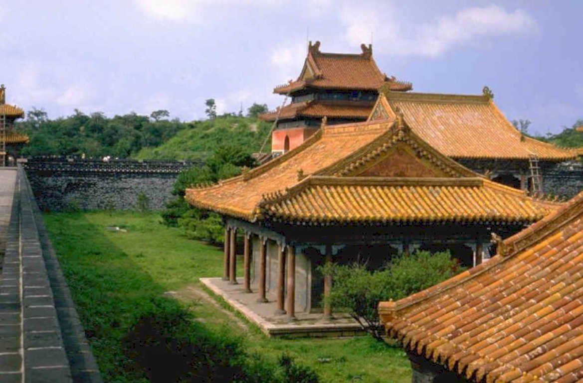 forbidden city pavilion 1980s 1990s A4 Photo Print