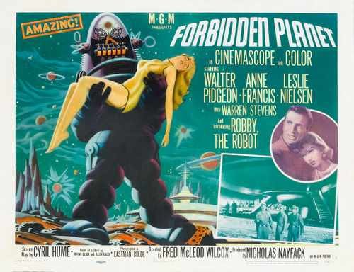 forbidden planet  03 film star poster A4 Photo Print