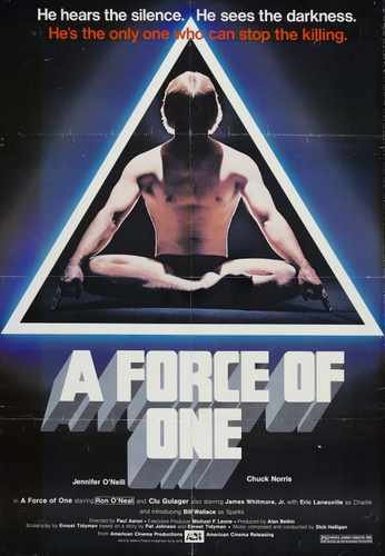 force of one  01 film star poster A4 Photo Print