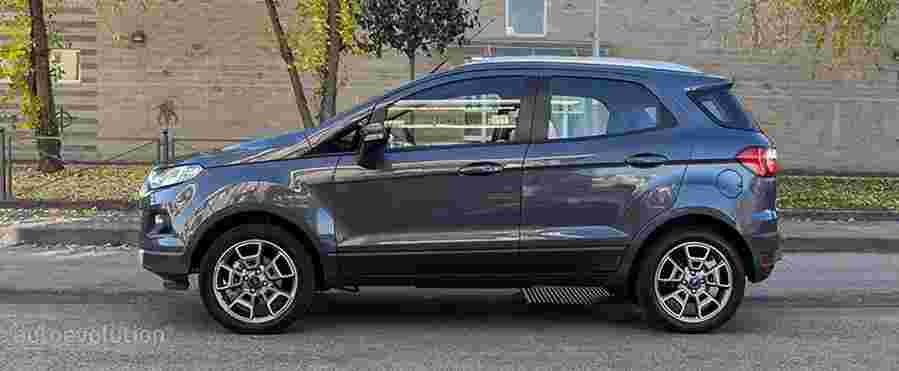 ford ecosport 10 ecoboost 1 2016 1 Car A4 Photo Print