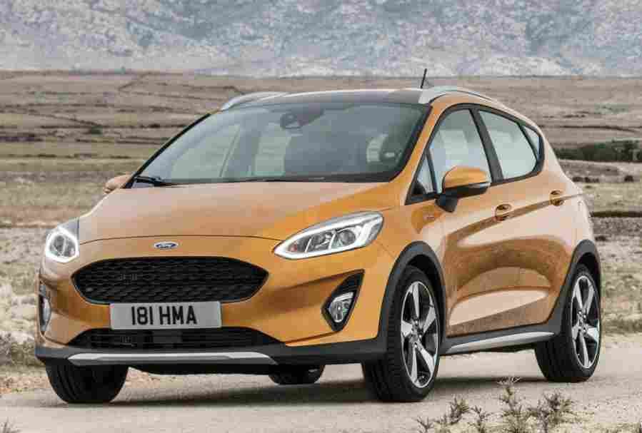 ford fiesta active 2017 7167 11 Car A4 Photo Print