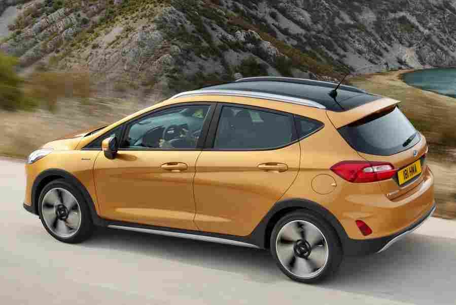 ford fiesta active 2017 7167 13 Car A4 Photo Print