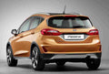 ford fiesta active 2017 7167 14 Car A4 Photo Print