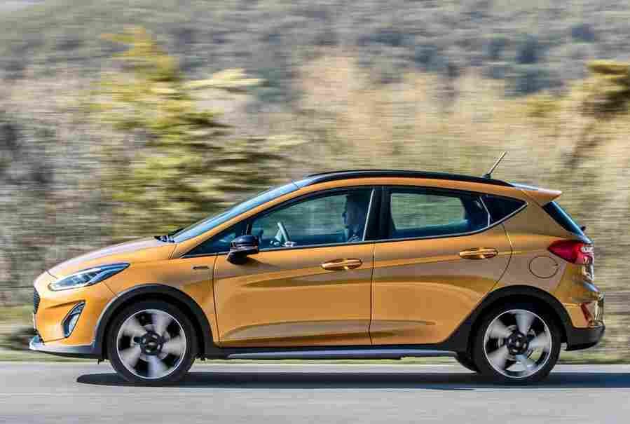 ford fiesta active 2017 7167 25 Car A4 Photo Print