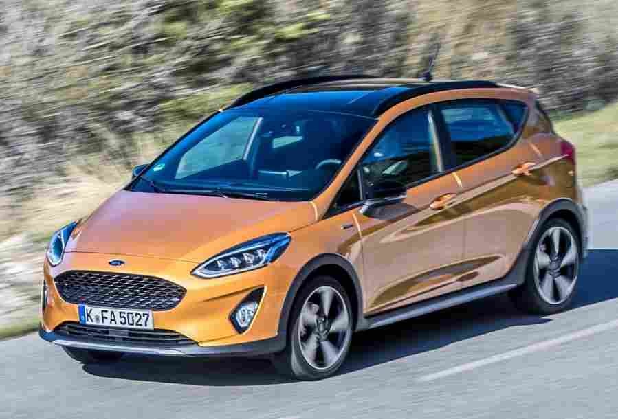 ford fiesta active 2017 7167 26 Car A4 Photo Print