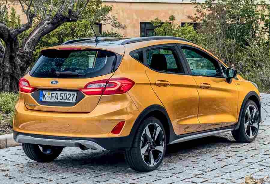 ford fiesta active 2017 7167 27 Car A4 Photo Print