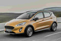 ford fiesta active 2017 7167 30 Car A4 Photo Print