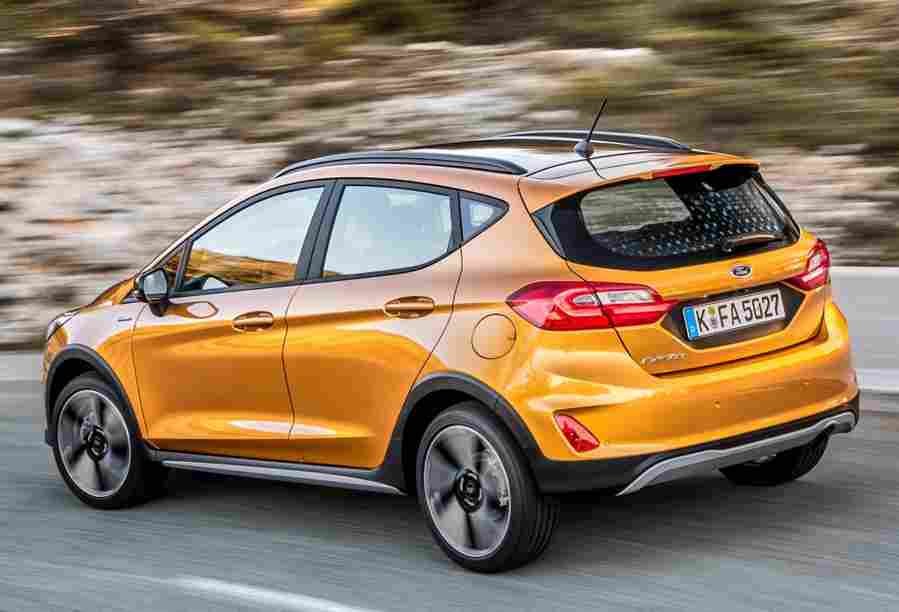 ford fiesta active 2017 7167 32 Car A4 Photo Print