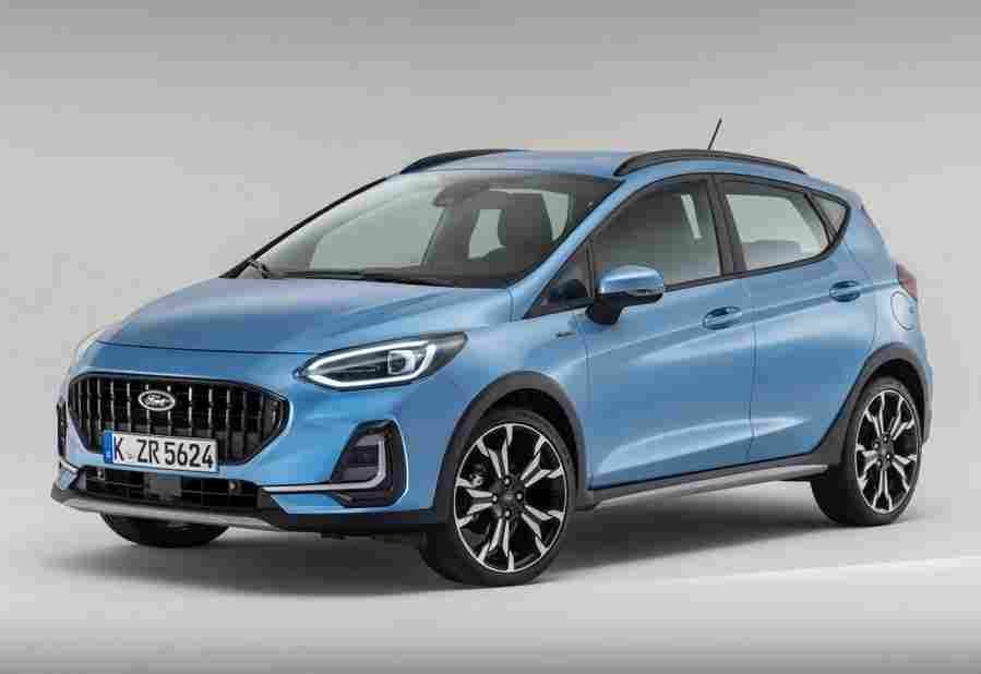 ford fiesta active 2021 7168 4 Car A4 Photo Print