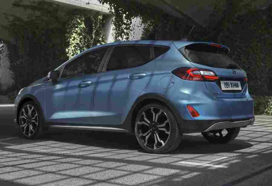 ford fiesta active 2021 7168 6 Car A4 Photo Print
