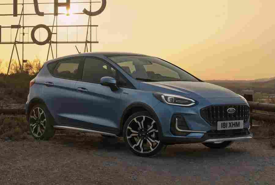 ford fiesta active 2021 7168 7 Car A4 Photo Print