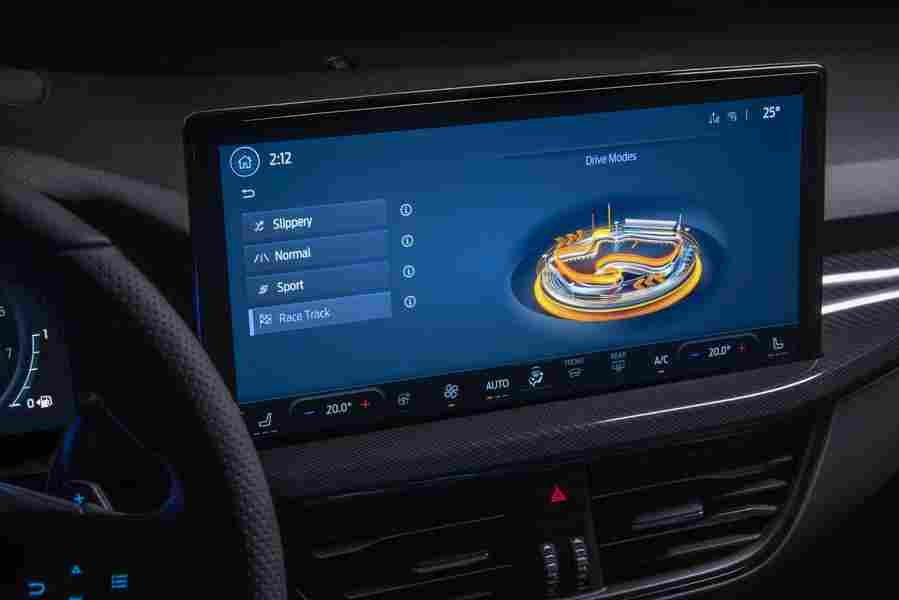 ford focus st 2021 7182 18 Car A4 Photo Print