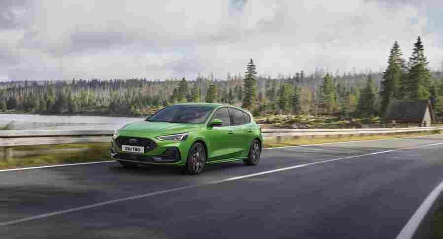 ford focus st 2021 7182 5 Car A4 Photo Print
