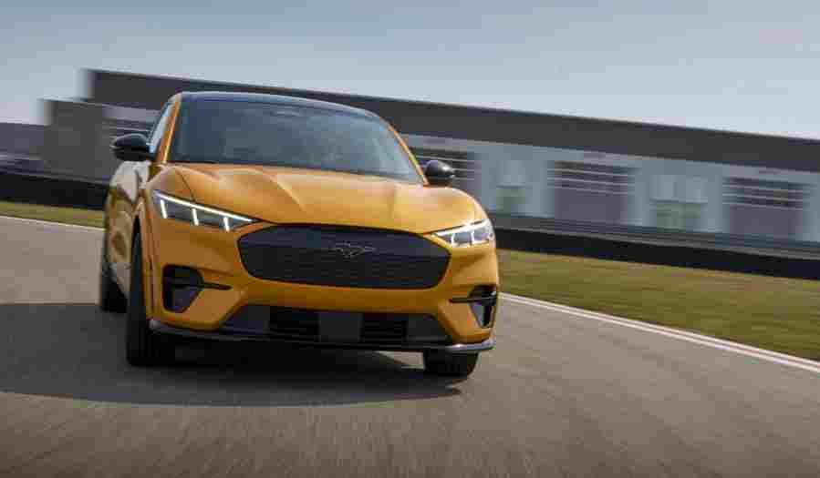 ford mustang mach e gt 2021 7098 10 Car A4 Photo Print