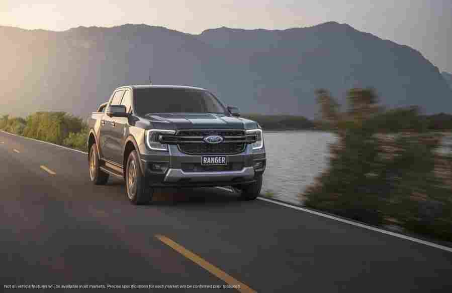 ford ranger double cab 2021 7207 12 Car A4 Photo Print