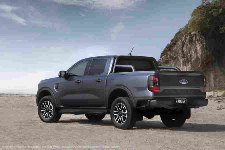 ford ranger double cab 2021 7207 16 Car A4 Photo Print