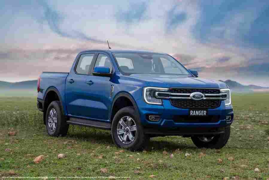 ford ranger double cab 2021 7207 18 Car A4 Photo Print