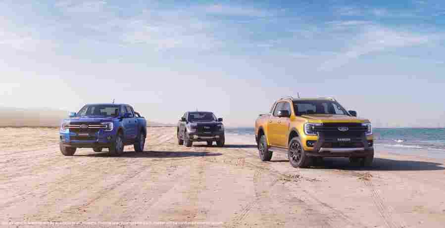 ford ranger double cab 2021 7207 19 Car A4 Photo Print