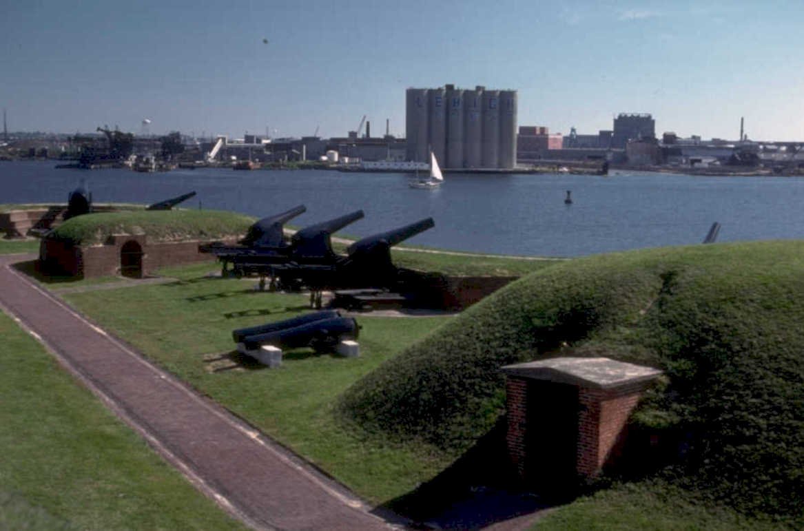 fort mchenry grain 1980s 1990s A4 Photo Print